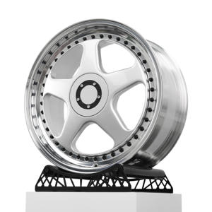 ล้อแม็กซ์ฟอร์จ 5 ก้าน รุ่น GT Racing 2 ชิ้น ขัดเงา สำหรับรถยนต์นั่งส่วนบุคคล ขนาด 19 20 21 22 23 24 นิ้ว สำหรับรถเมอร์เซเดส-เบนซ์ - Product Image 1