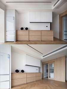 Meubles complets avec armoires intégrées, style rustique ou moderne, appareils électroménagers Cootaw, conceptions de cuisine ouverte, îlot buffet, sièges - Product Image 6