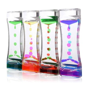 Chất lỏng đồng hồ cát Nhà cung cấp cát đồng hồ dòng chảy hẹn giờ chống rò rỉ chất lỏng Keychain acrylic nhựa lỏng cát Đồng hồ trẻ em chất lỏng hẹn giờ - Product Image 2