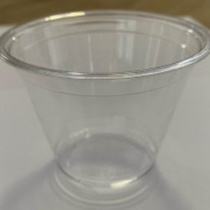 Vaso desechable redondo transparente de plástico PP para salsa, estilo simple para picnic - Product Image 1