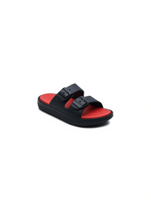 Sandali Eva a Doppia Cinghia Comodi 27 Estivi Open Toe Tinta Unita con Fibbia Decorativa Suola in EVA Scarpe Casual da Uomo - Product Image 1