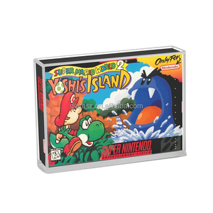 Boîte de protection pour jeux SNES N64, idée cadeau parfaite, compatible avec les boîtes de jeux Nintendo SNES N64 ATARI <span class=keywords><strong>JAGUAR</strong></span> - Product Image 3