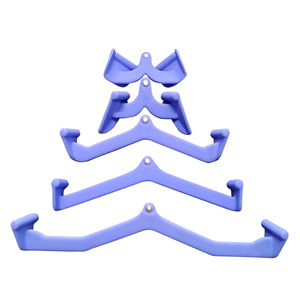 Back Strength <strong>Handle</strong> Grips Set 5 8 LAT Pull Down Bars Rowing T-bar <strong>V</strong>-bar Set Pulley Cable Machine Attachments - Product Image 1