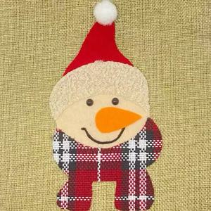 Bolsa de Regalo de Lino Navideña Personalizada, Embalaje Textil para Regalos Navideños - Product Image 5