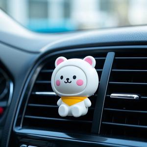 3D <span class=keywords><strong>Car</strong></span> Vent Clip Perfume Bonito Forma Animal Pendurado Papel Air Freshener Atacado