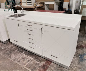 خزانة أسنان طبية مصنوعة خصيصًا ، خزانات مستشفى ، خزانة طب أسنان مع أدراج - Product Image 4