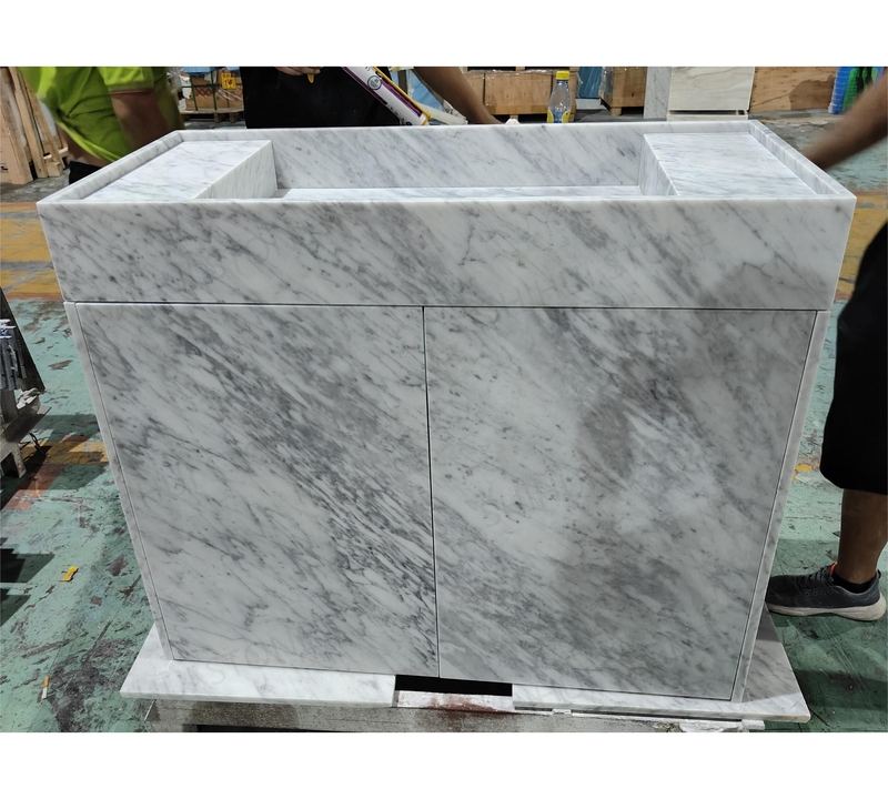 SHIHUI Customized Luxury Bathroom Furniture Marble