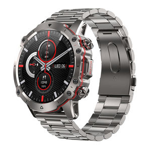 2025 AK56 Men's 5ATM Smart Watch HD 390*390 AMOLED Screen Waterproof IP67 Heart Rate Monitor BT Call Compass IP68 Waterproof NFC - Product Image 3