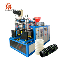 Machine de soufflage à double poste XL-65 pour soufflets automobiles, machine semi-automatique de fabrication de soufflets en PE, PP, HDPE