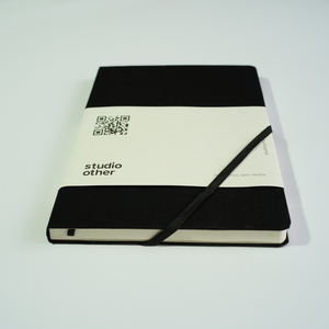 2025 tùy chỉnh chương trình nghị sự Nhật Ký cho nam giới giá rẻ giá thấp moq vải lanh đen nổi da Bìa 8x11 inch 100gsm Trọng lượng giấy - Product Image 4