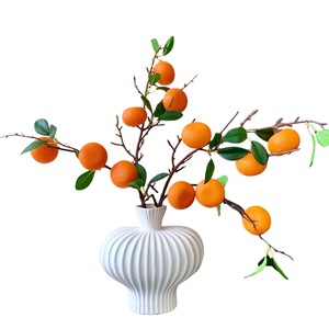 Branches d'oranger artificielles Muyu Chronicles, 6 pièces, en mousse plastique écologique, décoration du Nouvel An - Product Image 5