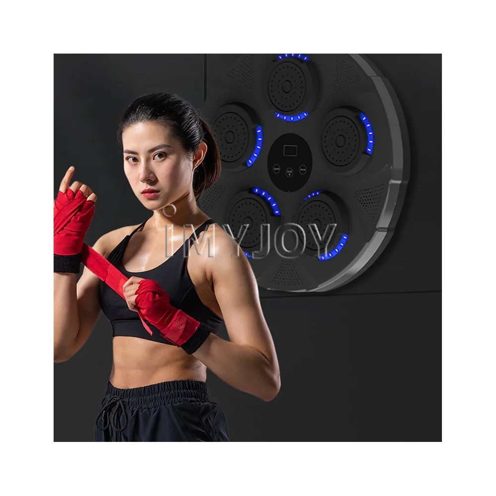 Intelligent Electronic Mini Portable altro Boxing Wall Mounted Equipment Smart Liteboxer One Punch Music Boxing Trainer Machine