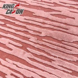 KINGCASON Fabrication directe, <span class=keywords><strong>vente</strong></span> de haute qualité, designs personnalisés, tissu en fausse <span class=keywords><strong>fourrure</strong></span> 100% polyester brossé d'un côté, mélangé, pour couverture - Product Image 3