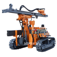 Foreuse rotative sur chenilles ZEGA 412B Vialvv, équipement minier compact, hydraulique, diesel, profondeur max. 30m