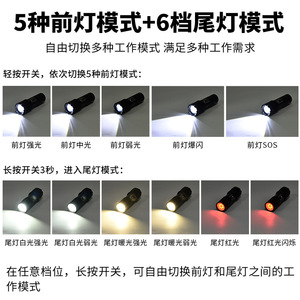 Linterna recargable de alta potencia Strong Wolf, reflector LED blanco de 8000mah para exteriores con pantalla digital y soporte de montaje - Product Image 4