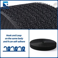 Sangles auto-agrippantes personnalisées avec boucles en plastique ou métalliques, sangles de fixation réglables, sangles de serrage coupées sur mesure, 25 m/rouleau