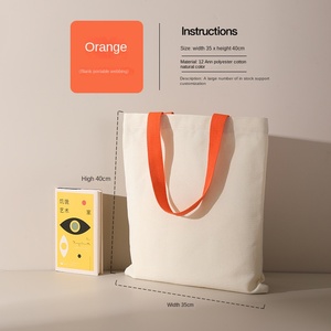 Borsa di <span class=keywords><strong>tela</strong></span> borsa di <span class=keywords><strong>tela</strong></span> in borsa di alta qualità <span class=keywords><strong>da</strong></span> donna può essere personalizzato Logo eco-friendly borsa modello di stampa di fabbrica - Product Image 5
