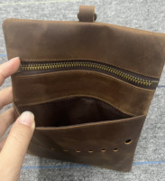 Pochette de rangement pour balles de golf Boshiho en cuir véritable, sport, luxe, imperméable, design durable, accessoires de golf, organisateur, sac pratique