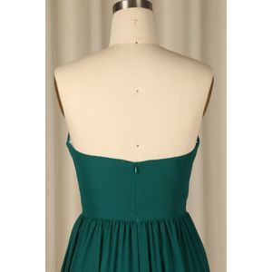 Vendita Calda <span class=keywords><strong>Abiti</strong></span> da Sera per Signore Taglie Forti in Chiffon Raso Poliestere Gonna per Damigelle e Madre della <span class=keywords><strong>Sposa</strong></span> - Product Image 5