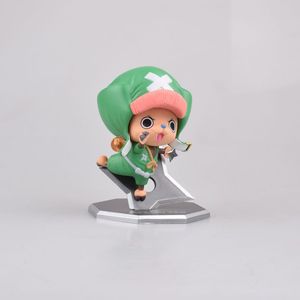 Figura de PVC de Tony Tony Chopper Estilo Ninja Chibi, Escala 1:12, Adorno Coleccionable con Base de Exhibición para Decoración del Hogar - Product Image 2