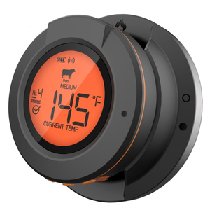 Nouvelle innovation 4 en 1 thermomètre de <span class=keywords><strong>couvercle</strong></span> de gril pour accessoires de gril de fumeur de BBQ - Product Image 1