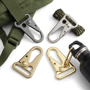 Mousquetons métalliques premium HK pour sangles d'appareil photo, porte-clés, accessoires de sac, boucles de sangle à dégagement rapide, fournitures de quincaillerie EDC - Product Image 1