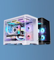 Nouveau design de tour d'ordinateur de bureau Gamer avec interface TYPE-C ATX/MATX prend en charge la tour médiane Mini-ITX en stock