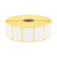 Rollo de Etiquetas Adhesivas de Papel Couché para Transferencia Térmica, Tamaño Personalizado, 57X40mm