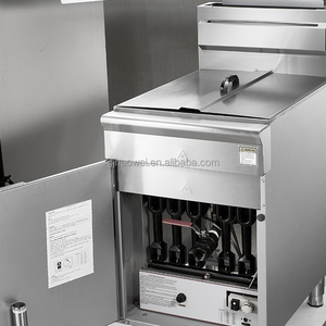 Friggitrice a Gas Verticale in Acciaio Inox da 44L, Grande Capacità, Macchina per Patatine Fritte, Friggitrice Professionale a 5 Bruciatori per Pollo, per Ristoranti - Product Image 6