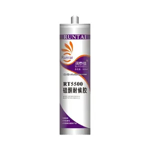 china runtai product high quality high bonding fast curing weatherproof silicone sealant