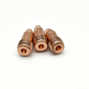 Embouts de contact CuCrZr M10*28*1.2mm personnalisés de haute qualité pour brûleur de soudage <span class=keywords><strong>Kemppi</strong></span> Gx <span class=keywords><strong>CO2</strong></span> / Embout de soudage pour torche de marque - Product Image 3