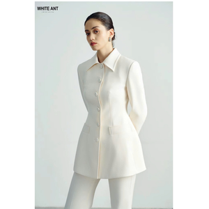 Venta caliente Trajes y Blazers de mujer 6 botones Amity Shirt Jacket Material de buena calidad Bolsas de ropa Whiteant Vietnam Factory - Product Image 1