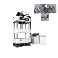 Presse hydraulique verticale à quatre colonnes WEILI YW32 1250 tonnes de poudre de métal formant la machine de forgeage à chaud