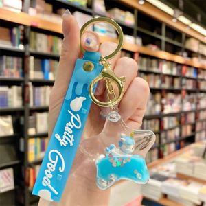 Wholesale Star Unicorn <b>Key</b> <b>Ring</b> Star Shape Keychain Car Pendant Liquid <b>Key</b> Chain Cute Quicksand <b>Key</b> Chain - Product Image 3