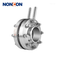 Medidor de Flujo de Acero Inoxidable con Orificio, para Alta Viscosidad, Temperatura y Presión, Dispositivo de Estrangulación para Gas y Vapor, OEM, 2% de Precisión, 4-20mA