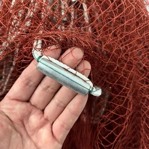 แหจับปลาแบบโยนมือ แหชุบสังกะสี พร้อมสายยางและลูกตุ้ม - Product Image 2