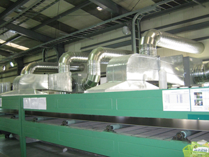 Ligne de produit de panneau composite en aluminium <span class=keywords><strong>FR</strong></span> B1 de haute classe en une étape dispositif de production nouvelle ligne de fabrication - Product Image 3