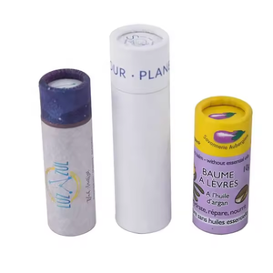<b>Empty</b> Kraft Paper Jar Tube Essential Oil Bottle Packaging <b>Box</b> Paperboard Lip Balm Tubes <b>for</b> Tea Coffee Cosmetic Crafts <b>Box</b> - Product Image 4