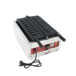 Pişirme ekipmanları mini waffle makinesi karton waffle makinesi