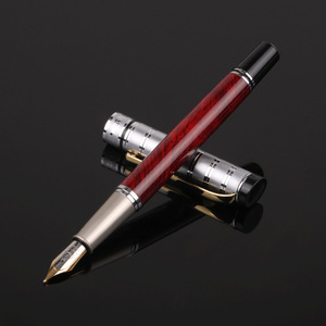 Pluma estilográfica VIP ejecutiva de negocios, color negro brillante, pluma estilográfica de Metal neutro de <span class=keywords><strong>alta</strong></span> <span class=keywords><strong>gama</strong></span> - Product Image 2