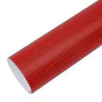 Rollo de Vinilo Adhesivo 3D de Fibra de Carbono de Lujo para Logotipos/Insignias, Autoadhesivo, 6mil de Grosor, Colorido, Resistente a Arañazos, Duradero, 3 Años