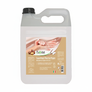 Meilleures ventes de produits chimiques ménagers Lavamani neutro argan 4x5lt pH neutre lavage des mains au parfum d'argan - Product Image 2