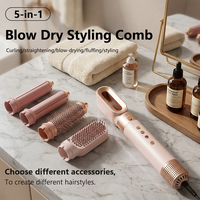Personalizable Color BLDC Motor Multi Styler Salón Estilista Herramientas de estilismo Fluffy Styling Secador de pelo 5 en 1 Hair Air Styler