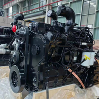 Ensemble moteur diesel Cummins QSL8.9 pour DCEC, refroidi par eau, 6 cylindres, 4 temps, 244 kW, 300 ch, 2000 tr/min
