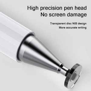 Meepss 2 Trong 1 Cao Su <span class=keywords><strong>Tip</strong></span> Điện Dung Stylus <span class=keywords><strong>Pen</strong></span> Đối Với Xiaomi Huawei Với Thay Thế Phụ Tùng Silicone Nib Phổ Cảm Ứng Bút - Product Image 5