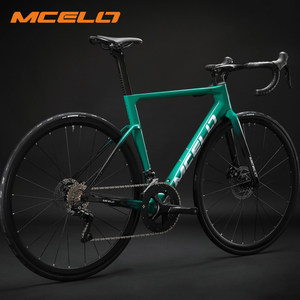 <span class=keywords><strong>Bicicleta</strong></span> de Carretera MCELO V2 con Cuadro de Carbono Completo, Cableado Interno, 22 Velocidades Shimano, Frenos de Disco Hidráulicos - Product Image 4