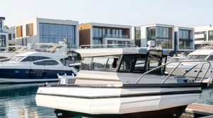 <span class=keywords><strong>Bateau</strong></span> <span class=keywords><strong>de</strong></span> pêche en aluminium <span class=keywords><strong>de</strong></span> 25 pieds pour la pêche sportive en Amérique du Nord, avec cabine fermée et certification CE - Product Image 4