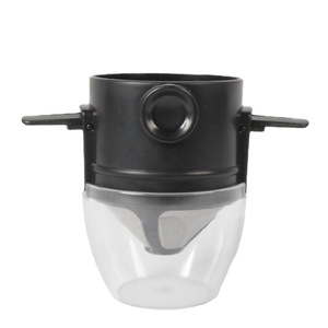 Filtre à café pliable <span class=keywords><strong>Black</strong></span> Angel avec tasse transparente pour un voyage pratique et filtration à double couche. - Product Image 5