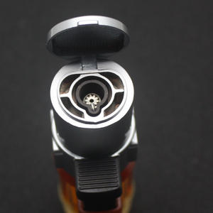 Accendini torcia vendita calda personalizzati fiamma Gas butano potente torcia <span class=keywords><strong>Turbo</strong></span> accendino portatile ricaricabile - Product Image 5