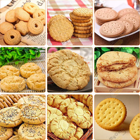 Ligne de production automatique de biscuits avec distributeur de biscuits